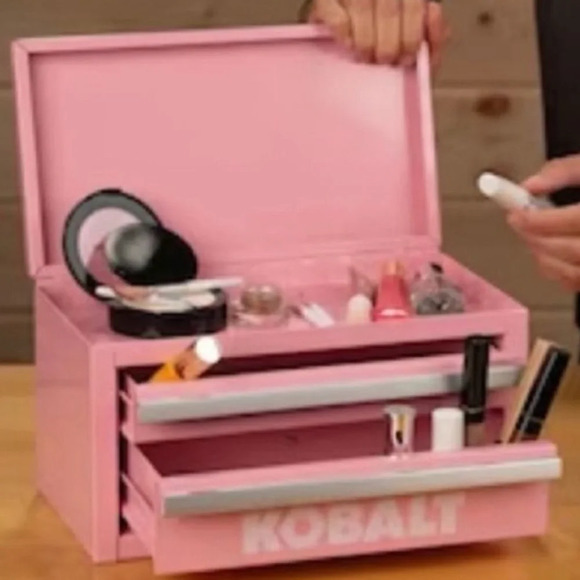 Kobalt Mini Pink Toolbox New in Box perfect Christmas Gift - Picture 5 of 6